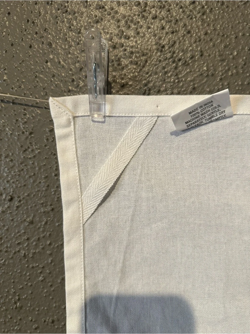 Crate&Barrel Jardin Ribbon Dishtowel